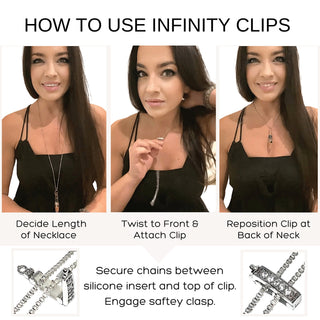 Small Silver Classic Shortener - InfinityClips